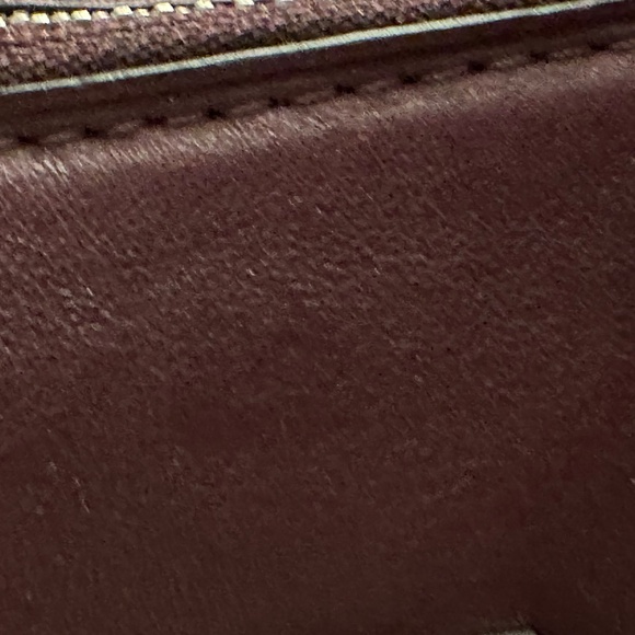 Coach Ace Satchel Glovetanned Leather Burgundy - Picture 12 of 14